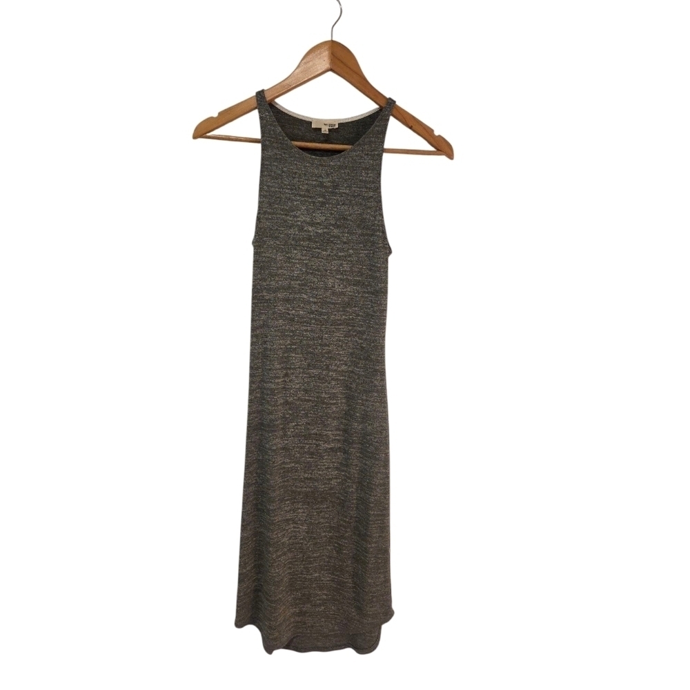 Wilfred Green/Gray Sheath Midi Dress - Picture 2 of 4